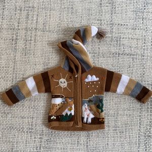 Toddler knit sweater